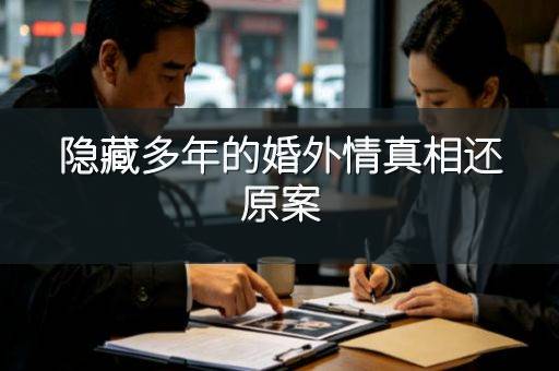 隐藏多年的婚外情真相还原案