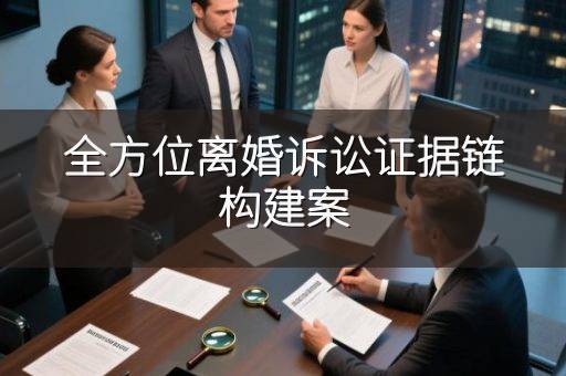 全方位离婚诉讼证据链构建案