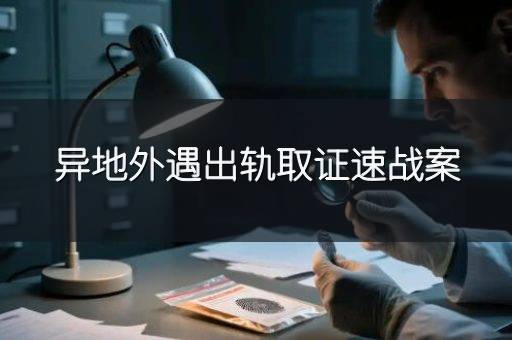 异地外遇出轨取证速战案